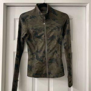 Lululemon Camo Zip up Jacket